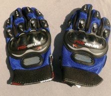 Перчатки PRO-BIKER (сині) VDK-2