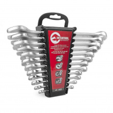 Набор ключей комбинированных 12 ед. дюймовых 1/4-15/16 INTERTOOL