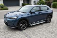 Бокові пороги Maya V2 (2 шт., Алюміній) Honda eNP1 2022- рр.