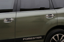 Накладки під ручки Libao (4 шт, пласт) Subaru Forester 2013-2018 рр.