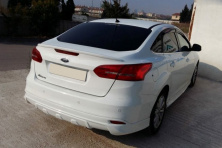 Накладка на задній бампер Sedan 2015-2026 (під фарбування) для Ford Focus III рр