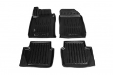 Килимки Stingray 3D для USA (4 шт, поліуретан) Ford Fiesta 2008-2017 рр.
