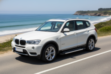 Бокові пороги RedLine (2 шт., Алюміній) BMW X3 F25 2011-2018 рр.