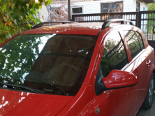Рейлінги алюмінієві (HB, чорні) Opel Astra H 2004-2013 рр.