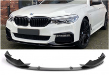 Накладка на передній бампер DPT Lip V2 (для M-Performance 2017-2020, чорний глянець) BMW 5 серія G30/G31 2017-2023 рр.