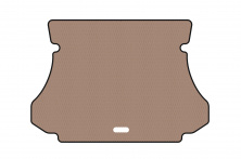 Гумовий килимок в багажник Carsuit (Бежевий) Hyundai Santa Fe 1 2000-2006 рр.