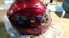 Шлем детский интеграл   (красный)   (MULT)   FGN