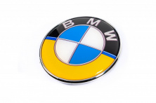Задня емблема 82мм (UA-Style) BMW 5 серія F07 2009-2017 рр.