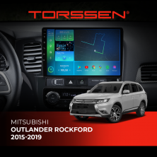 Штатна магнітола Torssen Mitsubishi Outlander Rockford 15-19 F10432 4G Carplay DSP