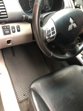 Килимки EVA (чорні) Mitsubishi Pajero Sport 2008-2015 рр.