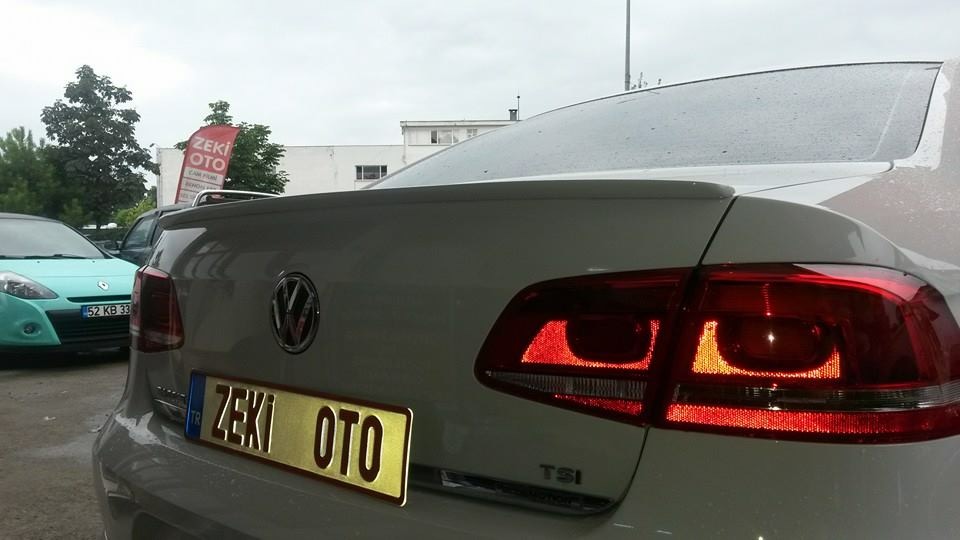 Спойлер Meliset (під фарбування, для EU) для Volkswagen Passat B7 2012-2015 рр