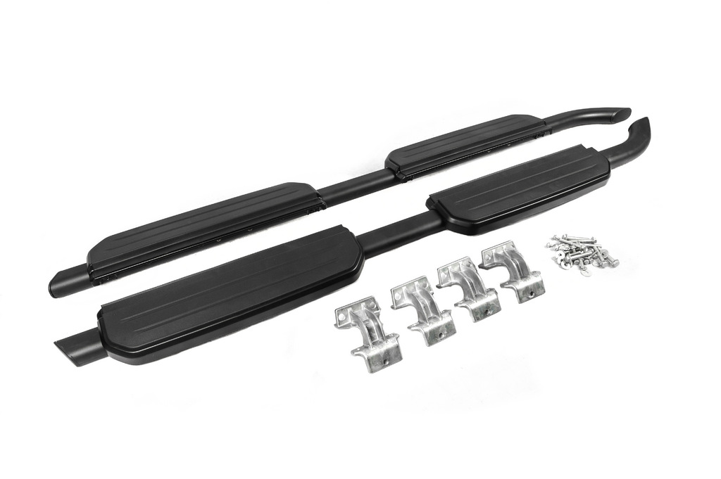 Бокові пороги OEM Black (для 110/130, 2 шт) для Land Rover Defender 2019- рр