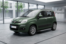 Бокові пороги RedLine V1 (2 шт., Алюміній) Fiat Panda 2011-2023 рр.