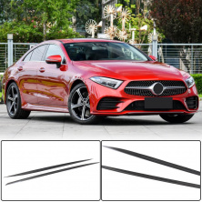 Бокові пороги V2 (для AMG/AMG-Line 2018-2020, Карбон) Mercedes CLS C257 2018- рр.