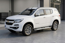 Бокові пороги Mevsim Grey (2 шт., Алюміній) Chevrolet Trailblazer 2012-2019 рр.