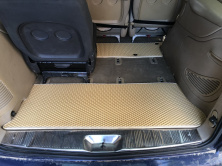 Килимок багажника (EVA, бежевий) Seat Alhambra 1996-2010 рр.