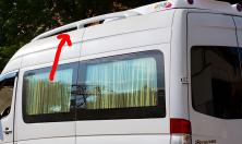 Рейлінги (під фарбування) Коротка (200см) для Peugeot Boxer 2006-2025 рр