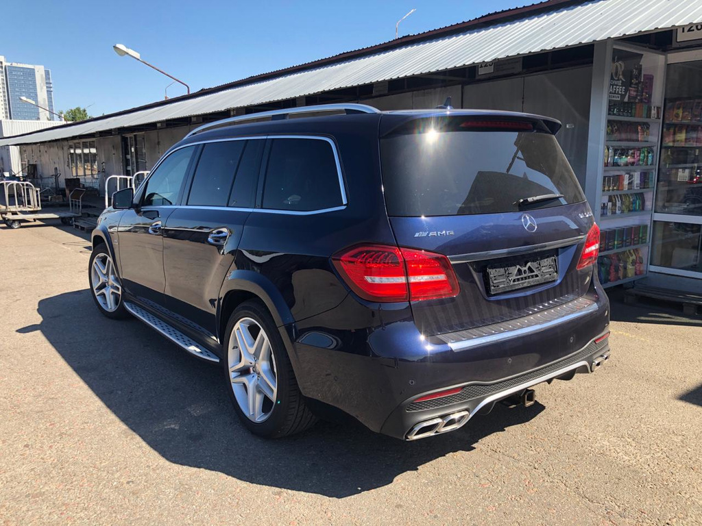 Комплект обвісів з повним бампером AMG V1 (GLS63) для Mercedes GL/GLS сlass X166 2012-2019 рр