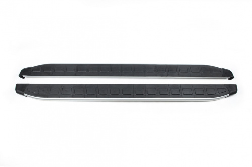 Бокові пороги Fullmond Black (2 шт., Алюміній) Довжина 193 см