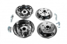 Ковпаки з нержавійки Exclusive V1 (2-котковий) Volkswagen LT 1995-2006 рр.