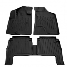 Килимки Stingray 3D 2006-2010 (5 шт, поліуретан) Hyundai Santa Fe 2 2006-2012 рр.