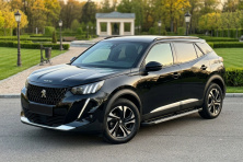 Бокові пороги RedLine (2 шт., Алюміній) Peugeot 2008 2019- рр.