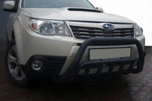 Кенгурятник WT002 Black (нерж.) Subaru Forester 2008-2013 рр.