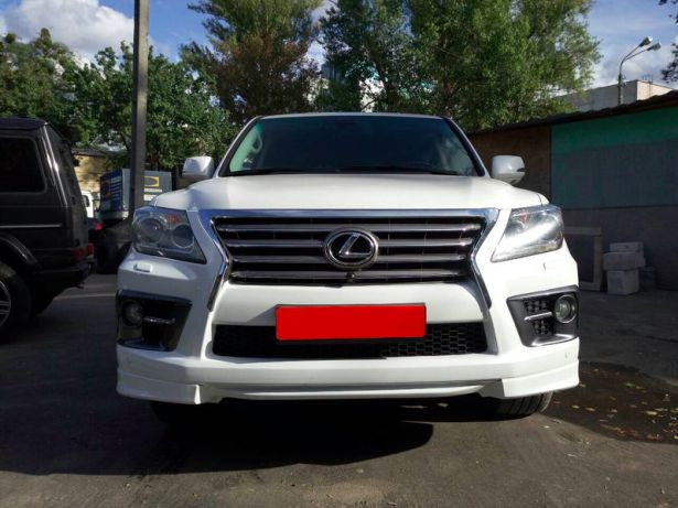 Комплект рестайлінгу авто 2008-2012 на 2012-2016 F-Sport для Lexus LX570/450d 2008-2022 рр