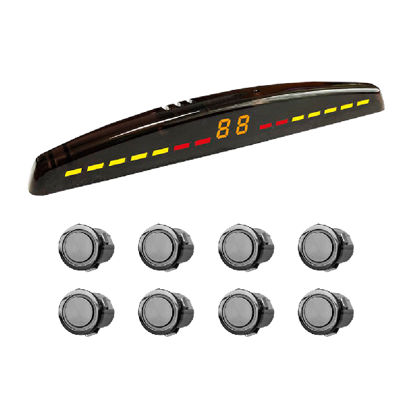 Паркувальний радар TORSSEN N800 silver 16mm