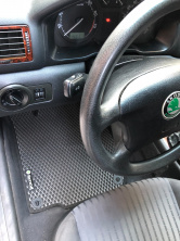 Килимки EVA (чорні) Skoda Octavia I Tour A4 1996-2010 рр.