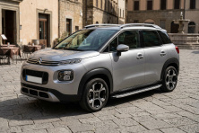Бокові пороги Fullmond (2 шт., Алюміній) Citroen C-3 Aircross 2017-2024 рр.