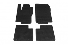 Гумові килимки (4 шт, Polytep) Mercedes ML W164 2005-2011 рр.