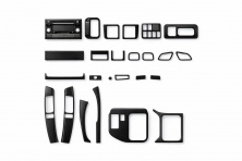 Автомобільні накладки в салон Синій Toyota Land Cruiser Prado 120 2002-2009 рр.