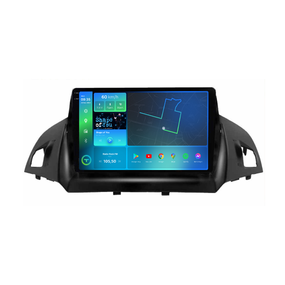 Штатна магнітола Torssen 2K DTS Ford Escape/Kuga 13-18 F9432 4G Carplay DSP