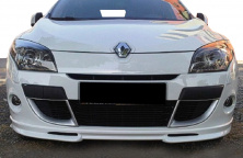Передня накладка (під фарбування) для Renault Megane III 2009-2016 рр