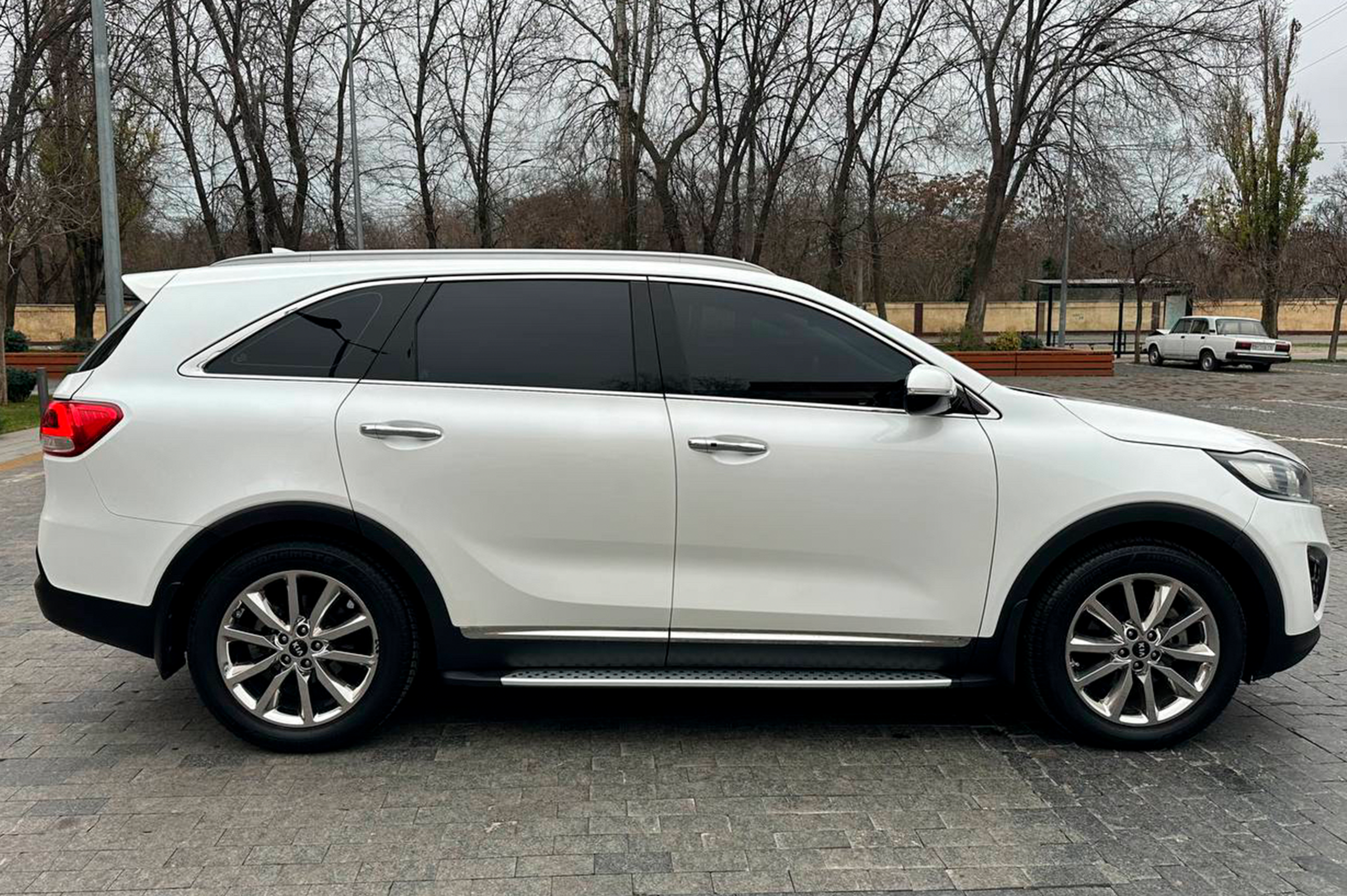 Бокові пороги BMW style (2 шт) для Kia Sorento III UM 2014-2020 рр