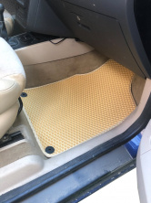Килимки EVA (3 ряди, бежеві) Volkswagen Sharan 1995-2010 рр.