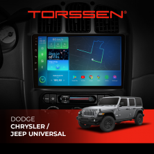 Штатна магнітола Torssen Dodge/Chrysler/Jeep universal F10432 4G Carplay DSP
