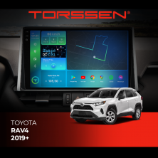 Штатна магнітола Torssen 2K Toyota Rav4 2019+ F10332 4G Carplay DSP