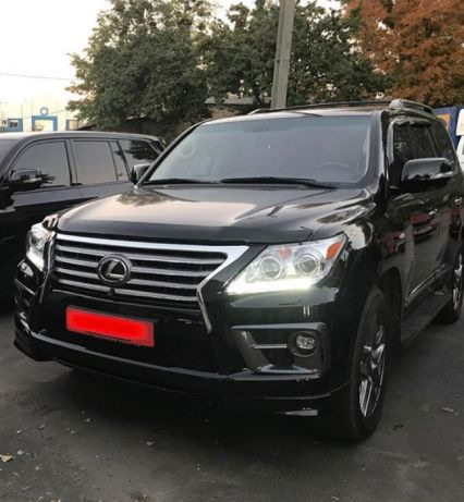 Комплект рестайлінгу авто 2008-2012 на 2012-2016 F-Sport для Lexus LX570/450d 2008-2022 рр
