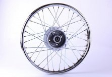 Диск колеса 1,4*17 (зад, барабан) (спицкований) Delta AMG-2