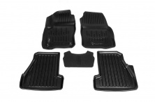Килимки Stingray 3D (5 шт, поліуретан) Ford Focus III 2011-2017 рр.