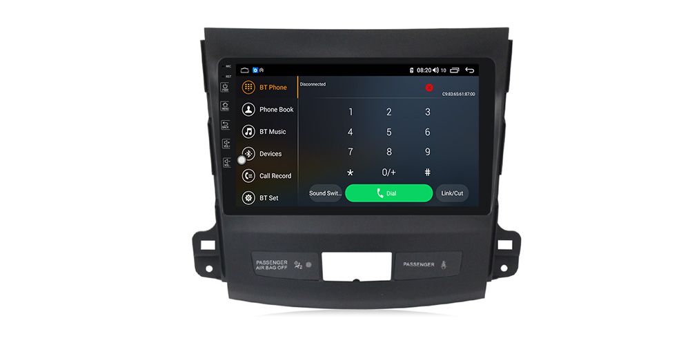 Штатна магнітола Torssen Mitsubishi Outlander XL FL9 4+64Gb 4G Carplay DSP