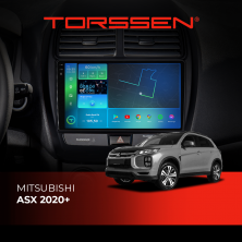 Штатна магнітола Torssen 2K Mitsubishi ASX 2020+ FL10 4+64Gb 4G Carplay DSP