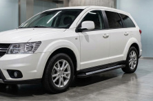Бокові пороги New Vision Black (2 шт., алюміній) Fiat Freemont 2011-2016 рр.