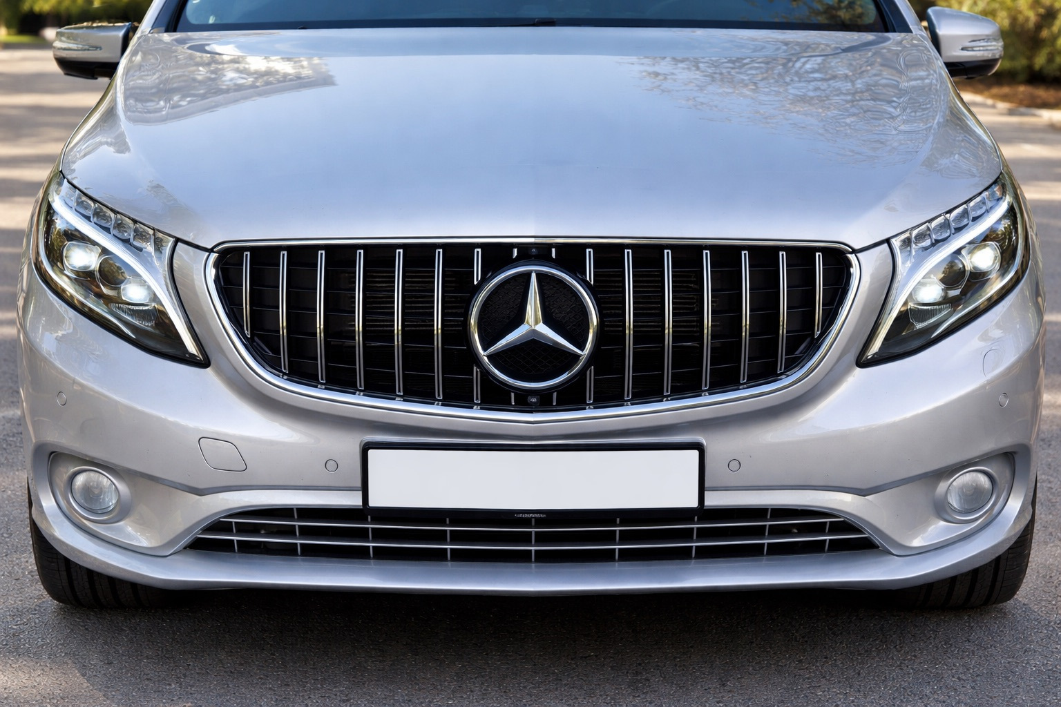Передня решітка GT Panamericana Chrome (2014-2023 для Vito W447) для Mercedes Vito/V-class W447 2014- рр