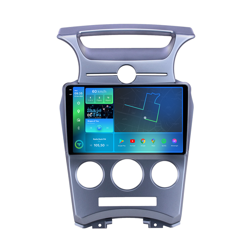 Штатна магнітола Torssen 2K Kia Carens 2006-2012 cond F96128 4G Carplay DSP