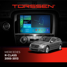 Штатна магнітола Torssen 2K Mercedes R-class 05-13 F96128 4G Carplay DSP