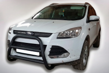 Кенгурятник WT018 Black (нерж.) Ford Kuga/Escape 2013-2019 рр.