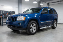 Бокові пороги Mevsim Grey (2 шт., Алюміній) Jeep Grand Cherokee WK 2004-2010 рр.